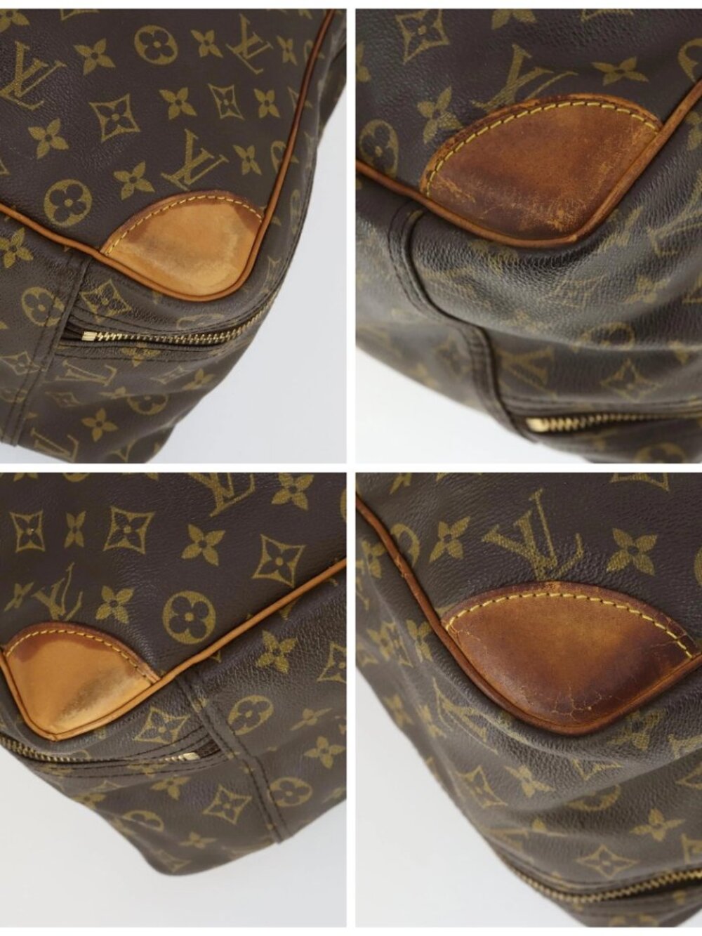 LOUIS VUITTON Monogram Sirius 55 Boston Bag M41404 LV Auth 165054 - Picture 14 of 16